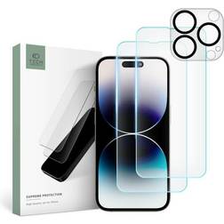 Tech-Protect TEMPERED GLASS SUPREME SET IPHONE 14 PRO CLEAR