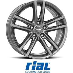 Rial X10 Metal Grey 8x18 5/120 ET34