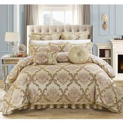 Chic Home Aubrey Bedspread Beige (57.2x52.1cm)