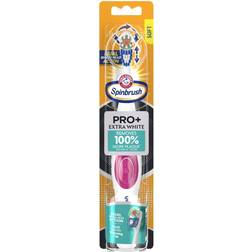 Arm & Hammer Spinbrush PRO+ Extra White Battery-Operated