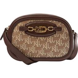 Lauren Ralph Lauren Mngrmjcqrd/nturl Smjordynn 20-cxb- Str Skuldertasker hos Magasin Chestnut Brown