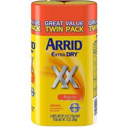 Arrid XX Extra Dry Antiperspirant Deodorant Regular Twin May