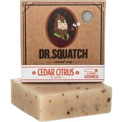 Dr. Squatch DISCONTINUED All Natural Bar Soap with Zero Grit, Cedar Citrus