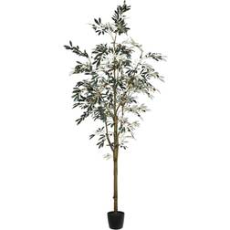 Vickerman Everyday Olive Tree Silk Potted Artificial Plant