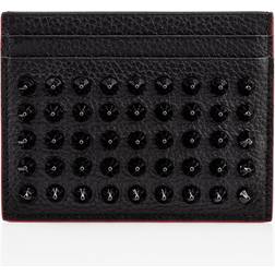 Christian Louboutin Kios Spike Card Holder - Black