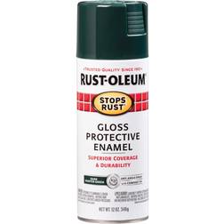 Rust-Oleum Stops Rust Protective Enamel 12 oz Anti-corrosion Paint Dark Hunter Green