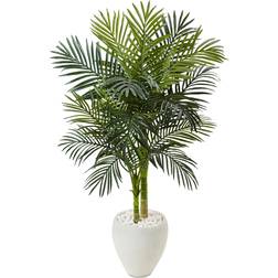 Nearly Natural 4.5' Golden Cane Palm Artificial Plant