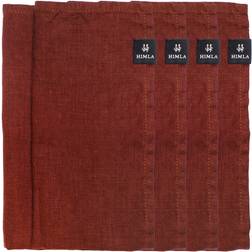 Himla 4 pak Sunshine Stofserviet Rød (45x45cm)