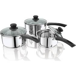 Penguin Home - Cookware Set with lid 3 Parts