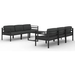 vidaXL 3107805 Loungesæt, 1 borde inkl. 6 sofaer