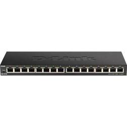 D-Link Systems DGS 1016S Switch Unmanaged 16 x 10/100/1000