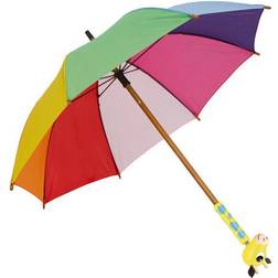 Vilac Parapluie Flip flap la Girafe H 72 cm Jaune Multicolore