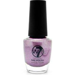 W7 Metal Effect Nail Polish Colour: Lilac Metal 15ml