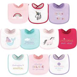 Luvable Friends Magical Drooler Bibs 10 Pack