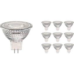 Noxion Fordelspakke 10x LED spot GU5.3 MR16 4W 345lm 36D 827 ekstra varm hvid erstatter 35W