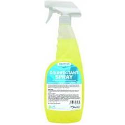 2Work Disinfectant Spray 750ml Pack 6 2W07709 2W07709