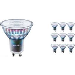 Philips Fordelspakke 10x MASTER LEDspot ExpertColor GU10 PAR16 5.5W 375lm 25D 930 varm hvid bedste farvegengivelse dæmpbar erstatter 50W