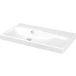 GoodHome Mila White Counter-Mounted