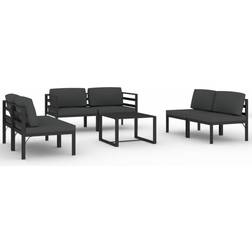 vidaXL 3107803 Lounge-Set, 1 Tisch einschl. 6 Sofas