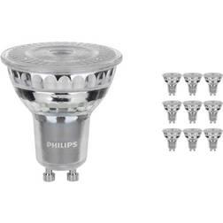 Philips Fordelspakke 10x MASTER Value LEDspot GU10 PAR16 6.2W 575lm 36D 940 kold hvid bedste farvegengivelse dæmpbar erstatter 80W