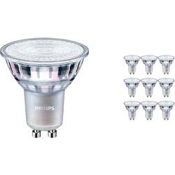 Philips Fordelspakke 10x MASTER Value LEDspot GU10 PAR16 3.7W 270lm 36D 930 varm hvid bedste farvegengivelse dæmpbar erstatter 35W