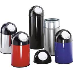 Push rubbish bin, capacity 2+ items 40L
