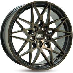 Mam Wheels B2 Mat Zwart Met Mat Bronze