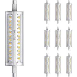 Philips Fordelspakke 10x Corepro LEDlineair R7s 118mm 14W 1600lm 830 varm hvid dæmpbar erstatter 120W