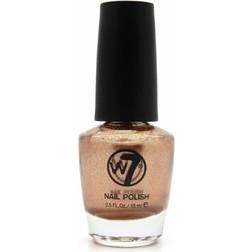 W7 Glitter Nail Polish Colour: 162 Royal 15ml