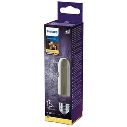 Philips E27 LED Dekolampe 15W Grau Warmweiss