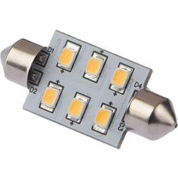Nautec Nauticled pinolpære 37mm 10-35vdc 1,2/10w