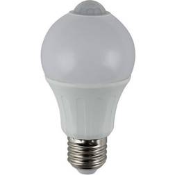 Aigostar E27 6W LED-glödlampa, m sensor, 450 lumen, varm vit