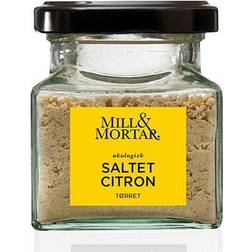 Mill & Mortar Saltet Citron 40g