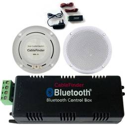 Loops Bathroom Bluetooth Ceiling Speaker Kit Moisture