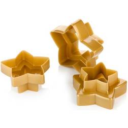 Tescoma Double-Sided Cookie Cutters Star 3 Utstickare