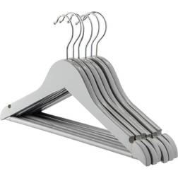 Harbour Housewares Kids Coat Hangers with Trouser Bar & Notches 10-pack