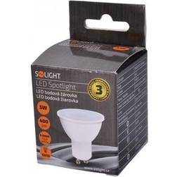 Solight LED bulb, spot, 5W, GU10, 3000K, 425lm, white