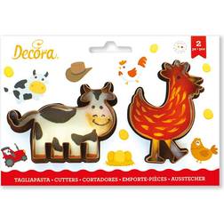 Decora Ko & Høne udstikker Cookie Cutter