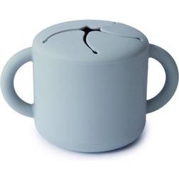 Mushie Snack Cup, Powder Blue