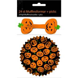 Hedlundgruppen Muffinsformar Halloween 24-pack Muffinsform