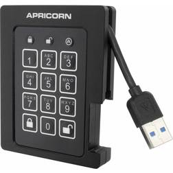 Apricorn Aegis Padlock 2.5 4TB USB 3.0 Ext 2