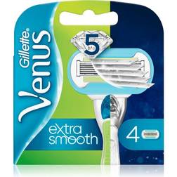 Gillette Venus Extra Smooth Ersättningsblad 4 st