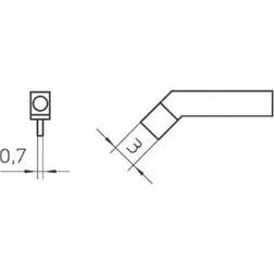 Weller RTW3 Punta 3 mm 1 pz