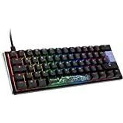 Ducky One 3 Classic Mini Tastiera Gaming USB Tedesco Nero Bianco