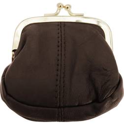 Universal Textiles Soft Leather Coin Purse With Metal Clasp