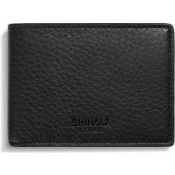 Shinola Slim Bi-Fold Wallet - Black