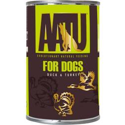 AATU Wet Dog Food Tins Duck & Turkey