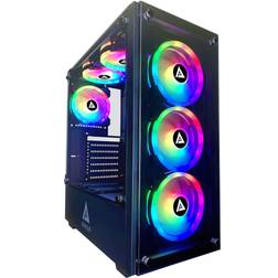 Apevia Genesis Pro G-PRO-BK Mid Tower Case Tempered