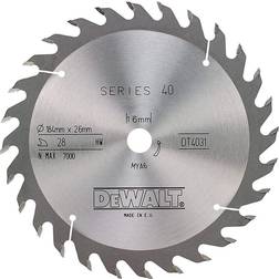 Dewalt Rundsavsklinge til træ 184x2,6x16,0 mm; Z28; 25°