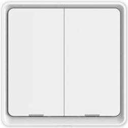 Marmitek Zigbee double smart wall switch Battery white